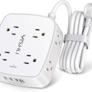 6 英尺(約 10.2 公尺)電湧保護電源條