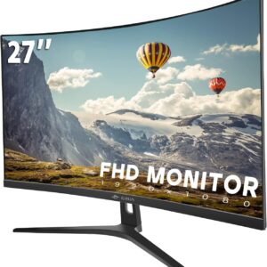 CRUA 27 吋曲面顯示器